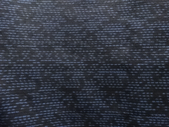 JAPANESE KIMONO / ANTIQUE HAORI / SILK / DORO OSHIMA TSUMUGI / WOVEN ABSTRACT PATTERN